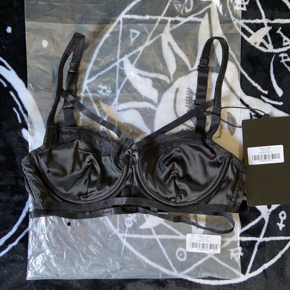 **SOLD** Killstar | Ebony Bra - Picture 3 of 5